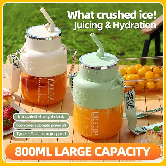 Electric and portable blender for 800ml smoothies