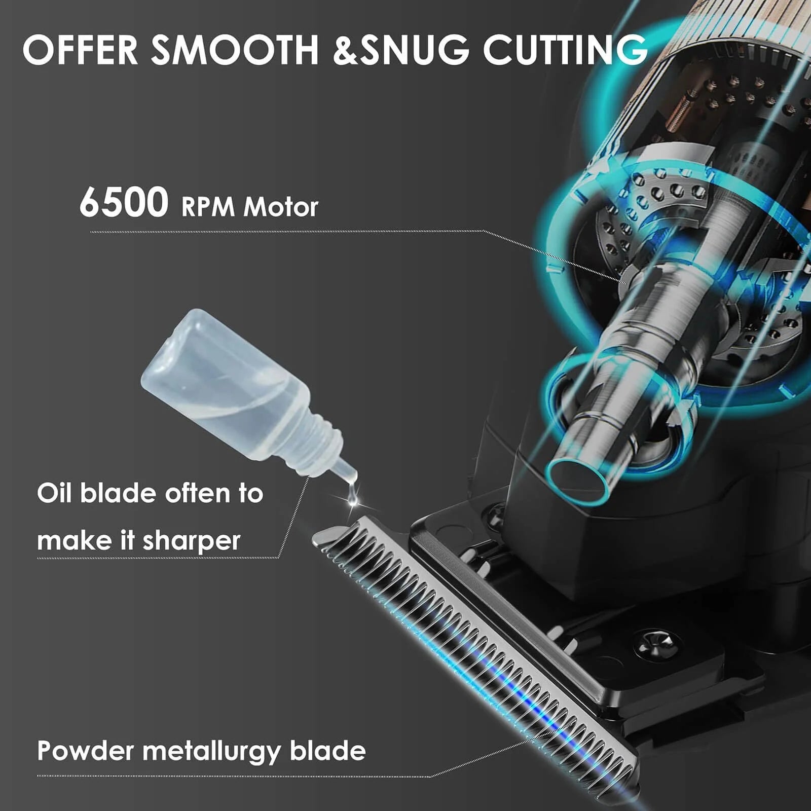 Hair Trimmer, 2299 Professional Hair Clippers for Men Cord/Cordless Hair Cutting Kits,Zero Gapped Trimmers,T Blade Barber Clippers with USB Rechargeable