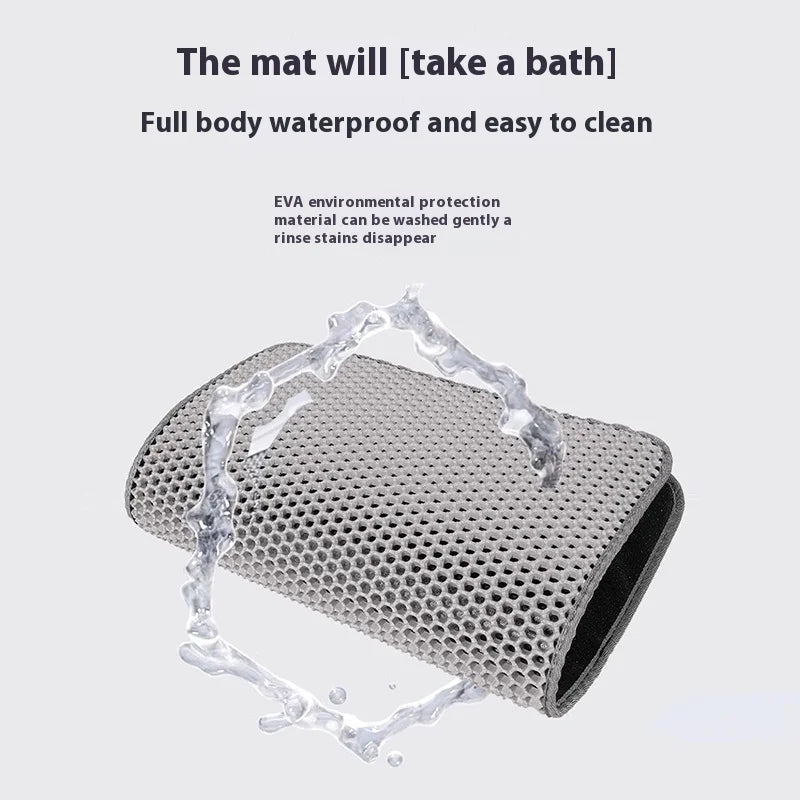 Alfombra para arena de gatos