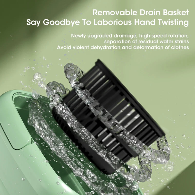 Mini lavadora plegable