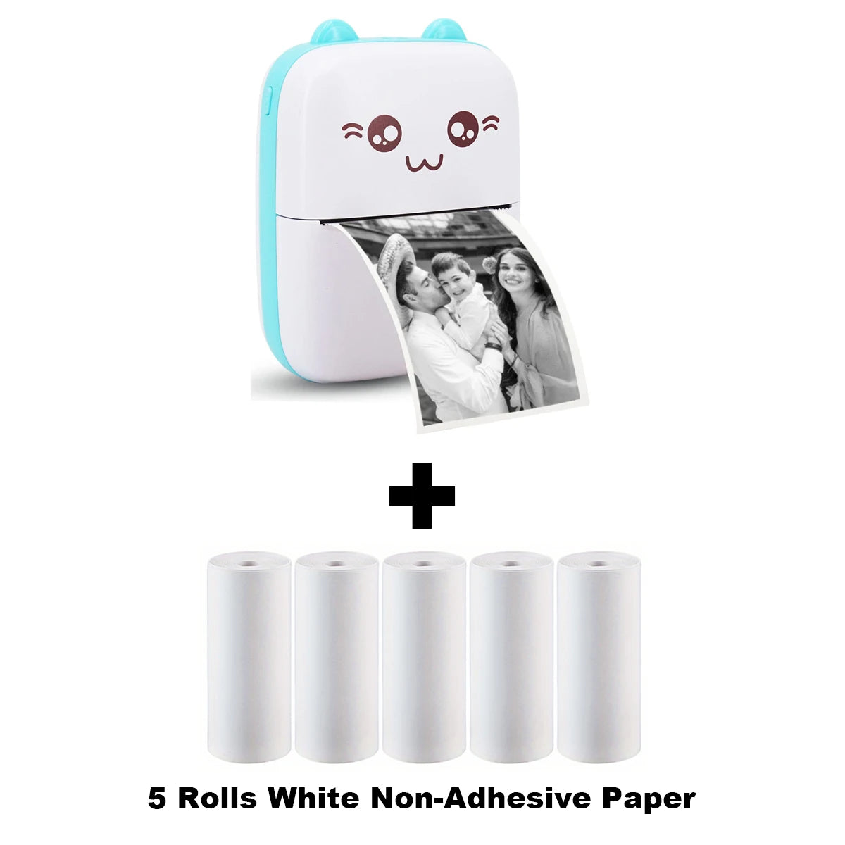 Impresora térmica con forma de gato