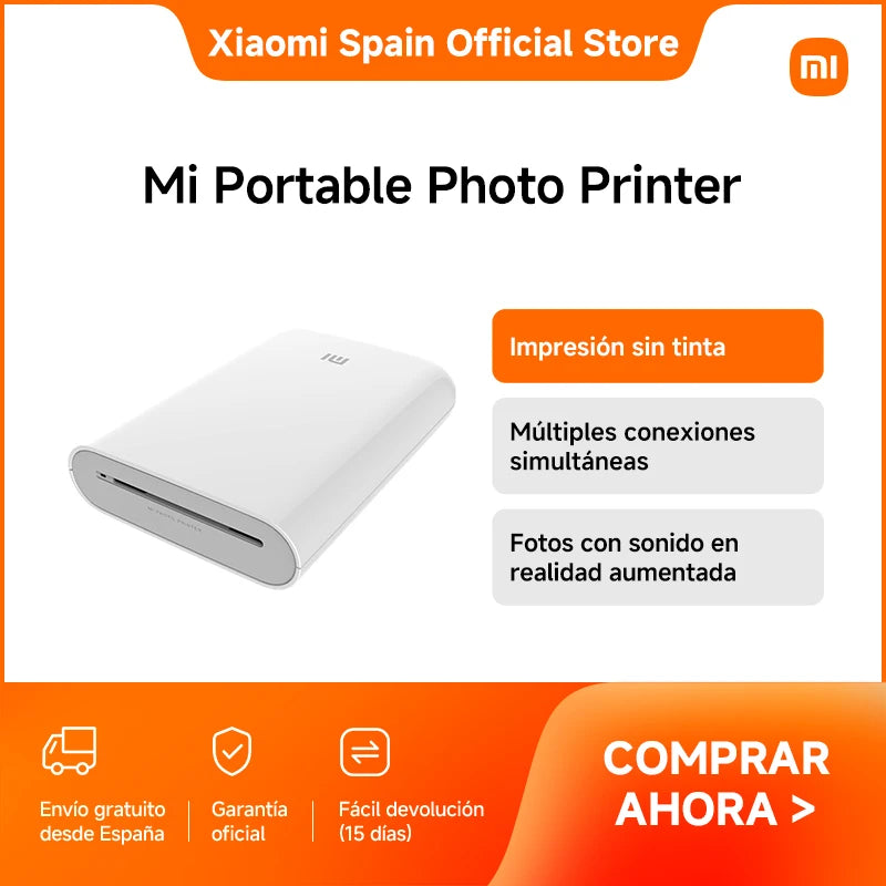 Impresora de fotos portátil Xiaomi