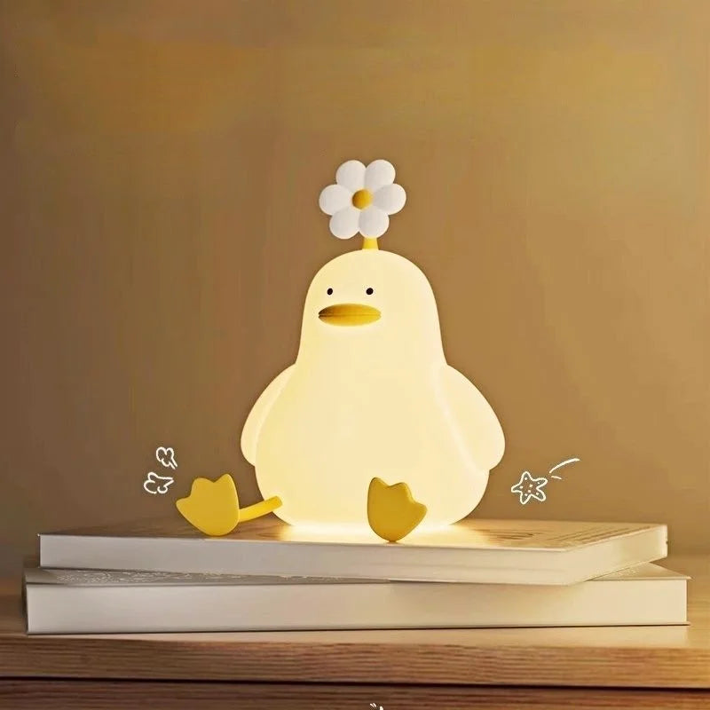 Lámpara de pato LED recargable por USB tipo C